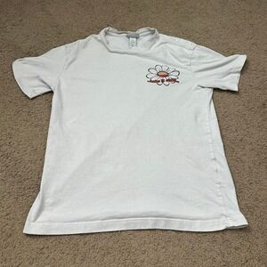 White "Take it Chill" tee H&M
